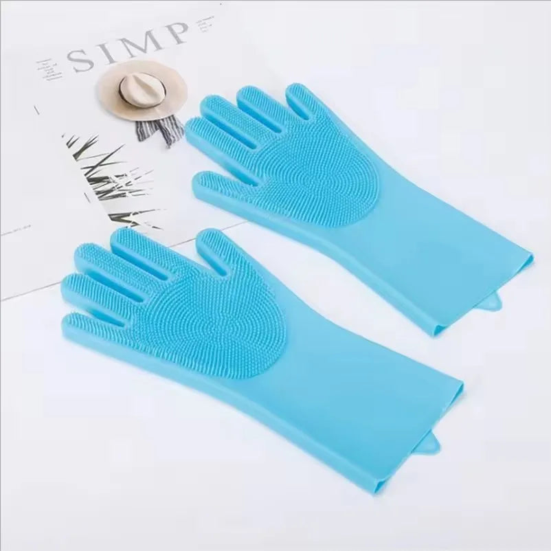 Silicone Bath & Grooming Glove