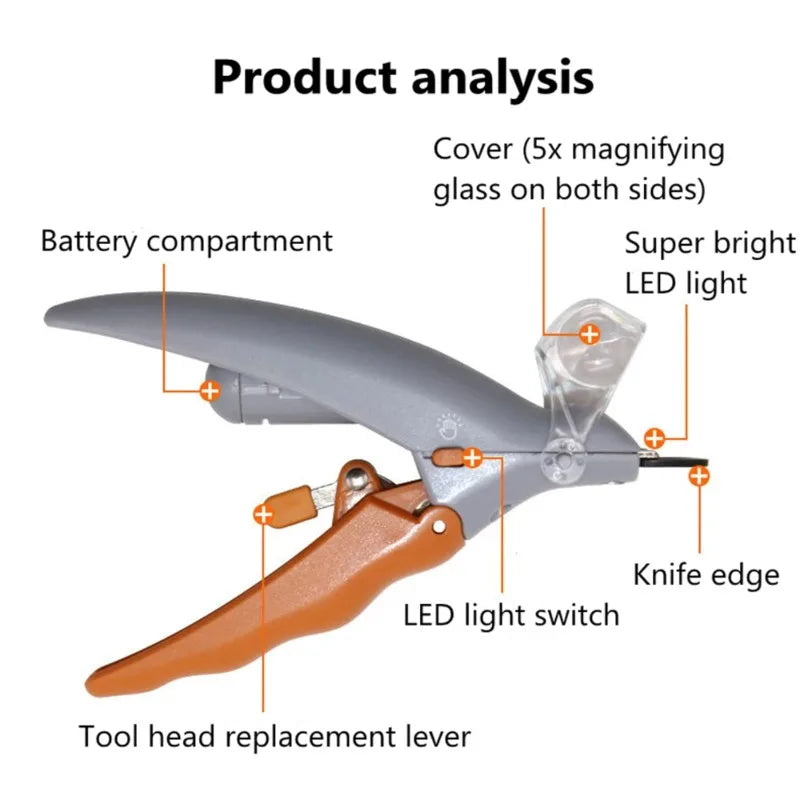 LED Precision Nail Clipper