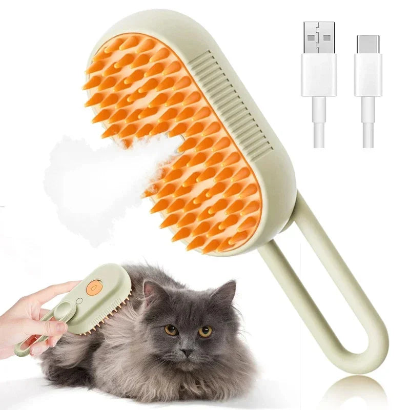 Steam Mist Grooming Comb