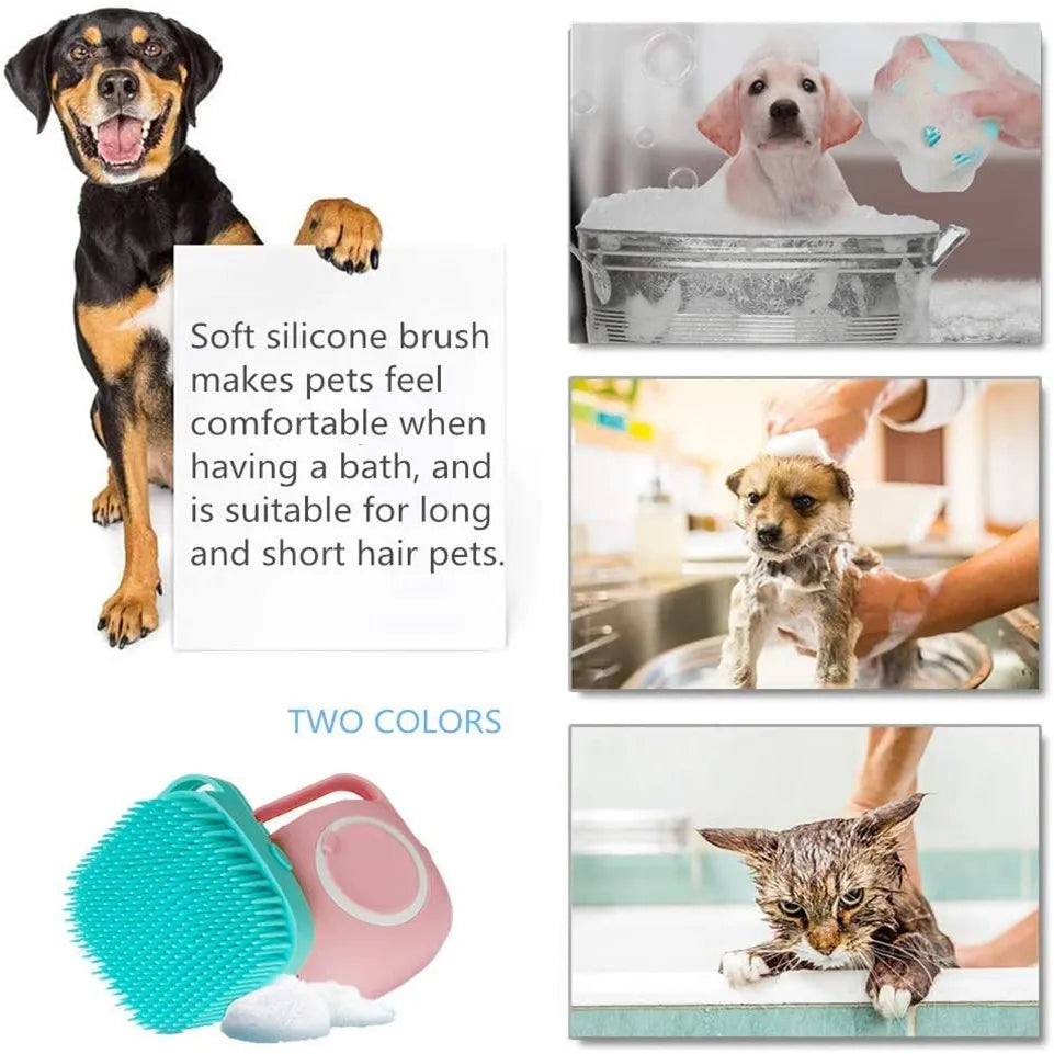 Silicone Shampoo Bath Brush