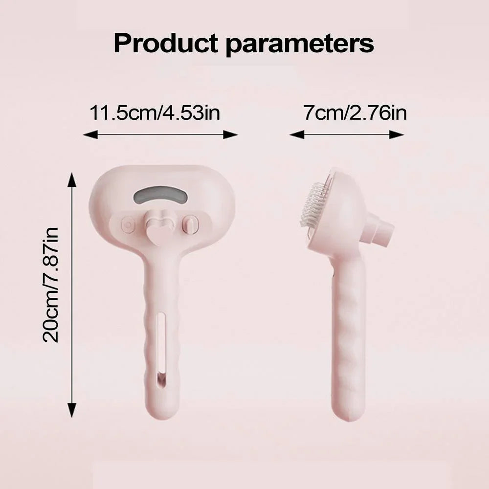 Steam Mist Grooming Comb