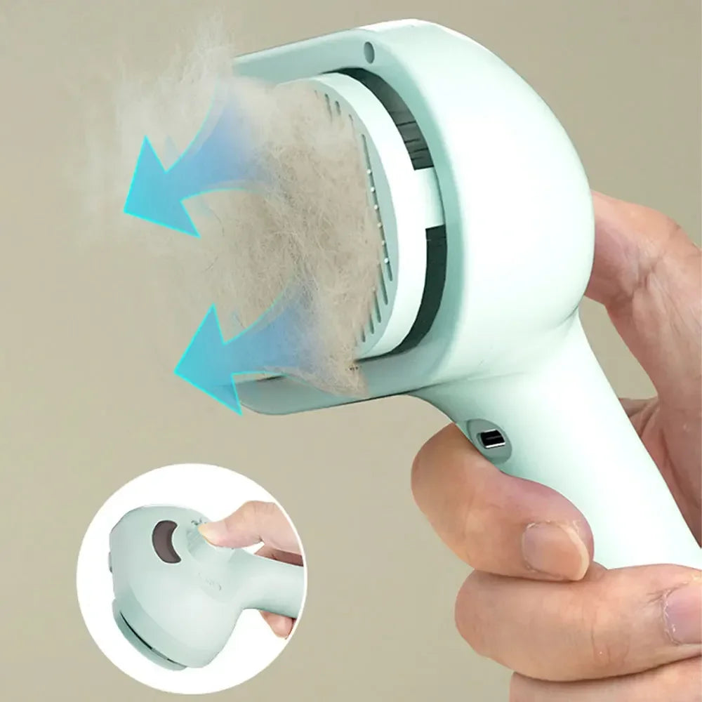 Steam Mist Grooming Comb