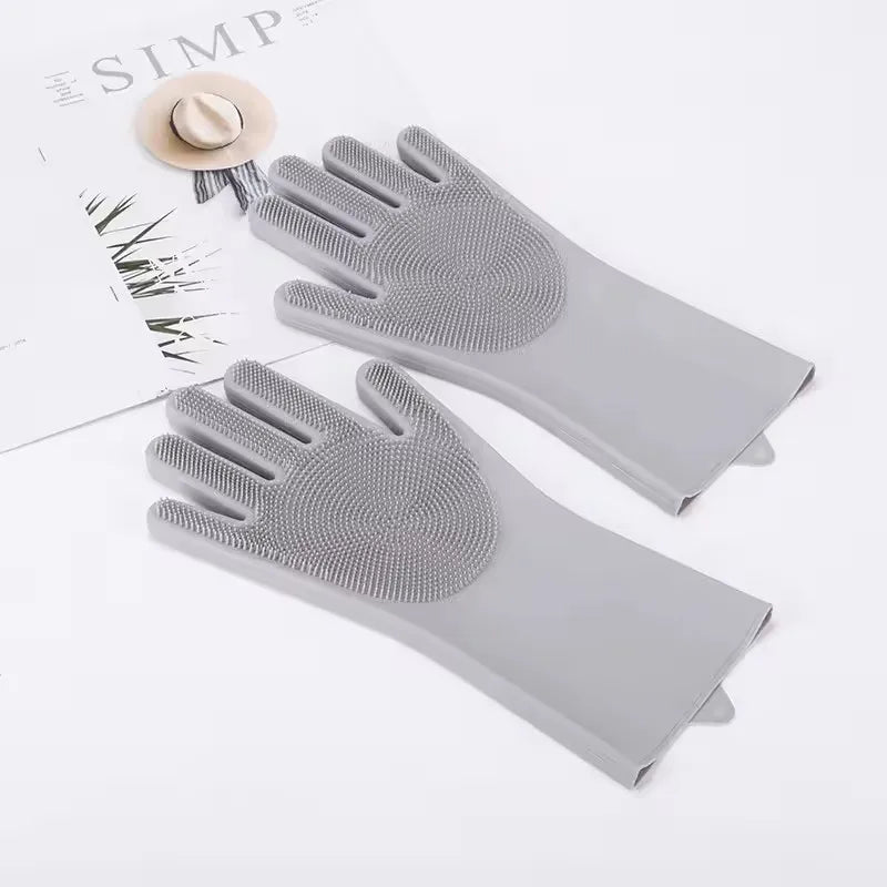 Silicone Bath & Grooming Glove