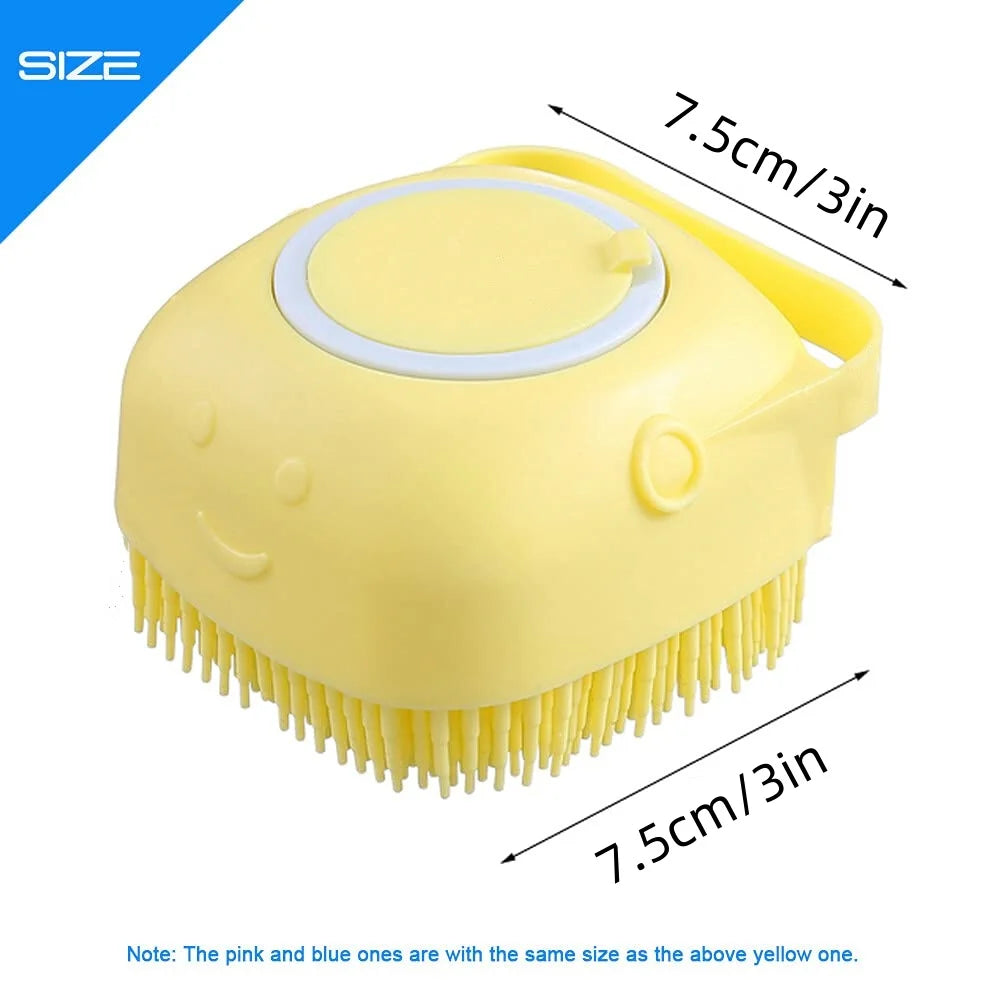 Silicone Shampoo Bath Brush