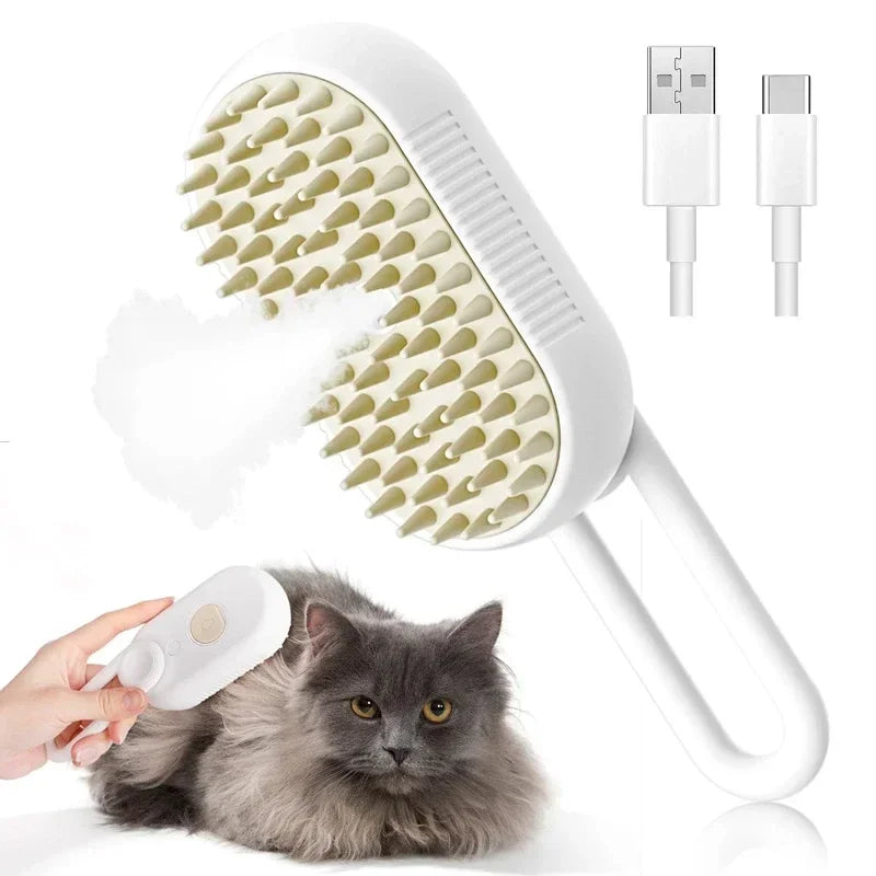 Steam Mist Grooming Comb